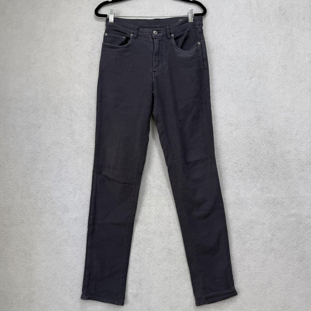 Faherty Jeans Mens 29 Gray Slim Stretch Denim 5 Pocket Casual Cotton Blend